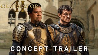 Gladiator 2 (2024) | CONCEPT TRAILER | Pedro Pascal, Denzel Washington (4K)