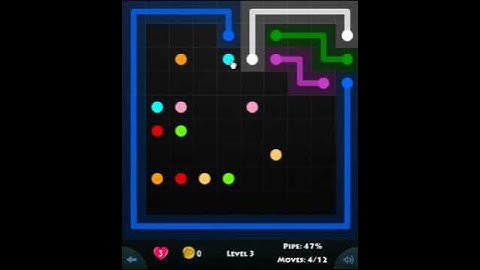 flow game facebook - jumbo pack level 3 Connect the dots