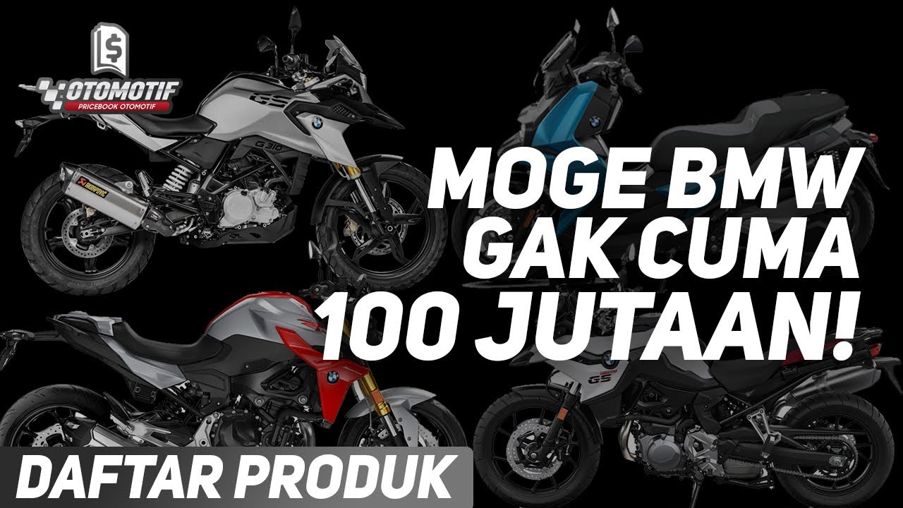 MOGE BMW TERMURAH! Daftar 4 Motor Gede BMW dengan Harga Paling