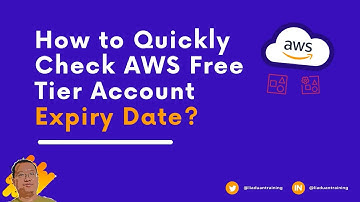 How to Quickly Check AWS Free Tier Account Expiry Date? | AWS | ECS