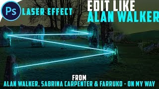 How to make Laser Effect like Alan Walker || Alan Walker, Sabrina Carpenter & Farruko - On My Way screenshot 4