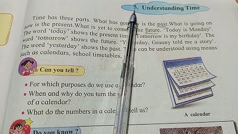 3 rd EVS #5. Understanding Time# Explained in Marathi# English medium #SSC board#