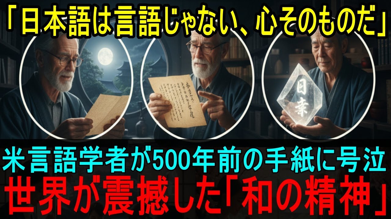 【海外の反応】【衝撃】アメリカの言語学者が号泣…日本語が『世界で最も美しい言語』と言われた理由