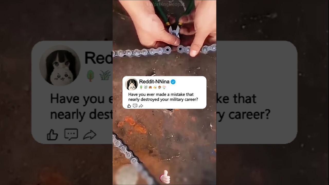 Have you ever made a mistake that nearly destroyed your military career?