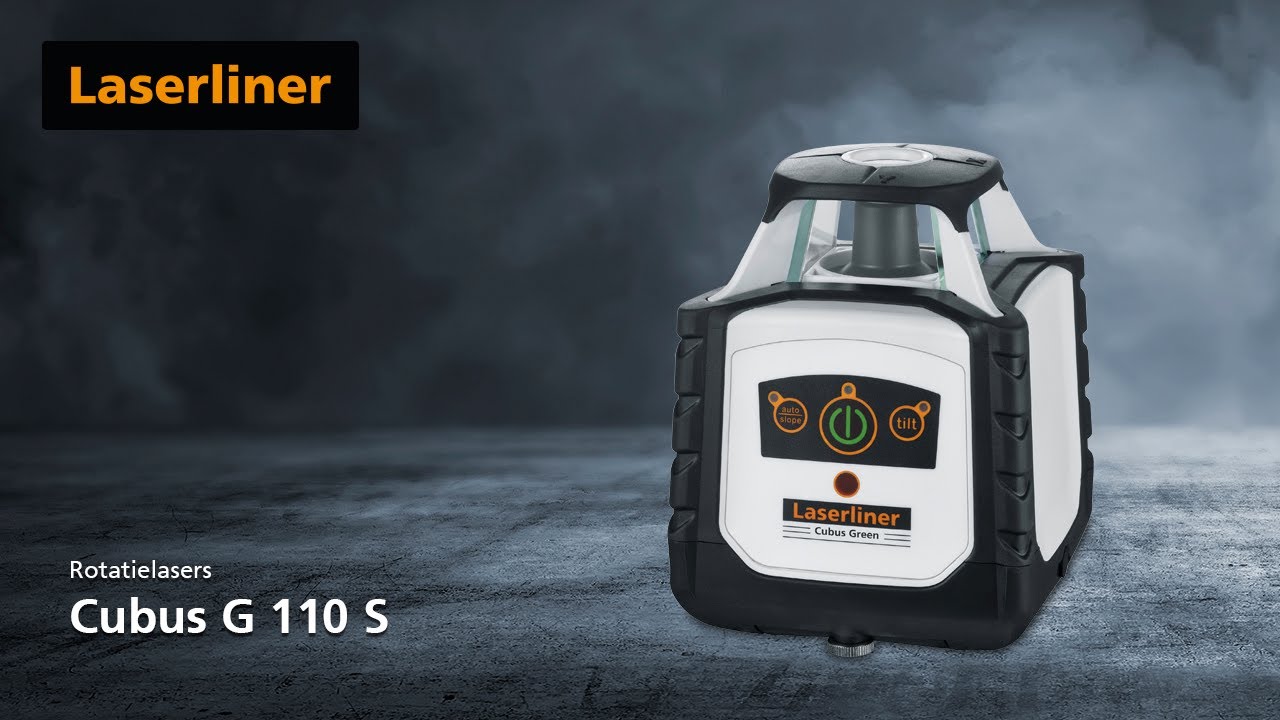 Rotatielasers - Laserliner - Cubus G 110 S - 052.300A