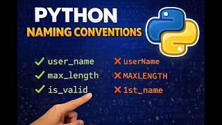 Key Rules for Python variables
