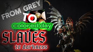WARHAMMER AGE of SIGMAR ARCHAON The Everchosen Slaves to Darkness painting tutorial hobby art