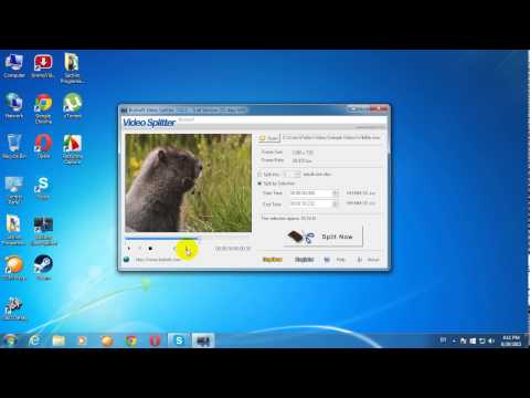 ვიდეოს მონაკვეთის ამოჭრა