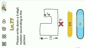 Brain Out Level 82 || Please Write Down A 2-Digit Number According To The Picture .