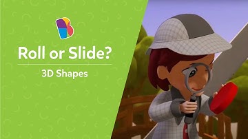 Roll or Slide? | BEL - Math | 3D Shapes