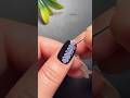 💅🏻🧷🌸 Easy and beautiful nail design with black colour #nailart #simplenails #nails #naildesign