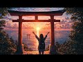 朝焼けの海と癒しのピアノ🌅 女神の鼻歌で穏やかな一日へ|Morning Relaxing Japanese Piano Music | Sunrise Ocean &amp; Goddess Humming