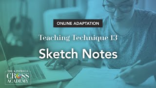 Online Teaching Adaptation: Sketch Notes
