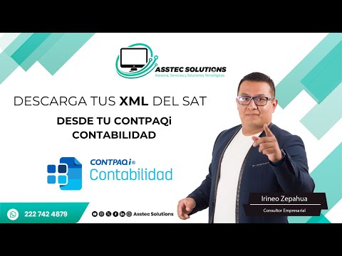 DESCARGA TUS XML DEL SAT DESDE CONTPAQi CONTABILIDAD