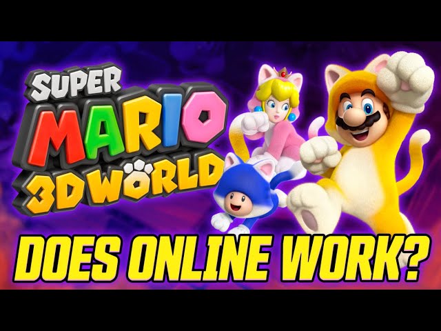 Does Online Work In Super Mario 3D World? (2 Player) 