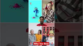 1, 2, 3 or 4 😂 Pick The Funniest Reaction #funny #duet #reaction #laughing #cosplay #memes #ohbebé