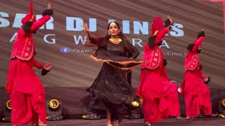 Jhanjar Gwach Gayi Meri M Kaur Dance Performance | Ravneet | Sansar Dj Links | Best Punjabi Model
