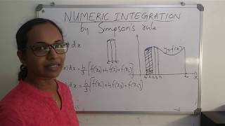 Simpsons Rule - Numerical Methods