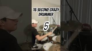15 SECONDS TO GO OFF!!!!! #drummer #drumchallenge #shedtracks #drummers
