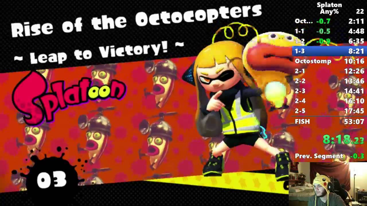 Splatoon Any% in 
