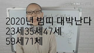 2020년범띠 대박난다 23세35세47세 59세71세
