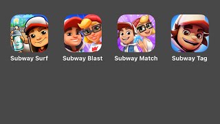 Subway Surfers,Subway Surfers Blast,Subway Surfers Match,Subway Surfers Tag screenshot 3