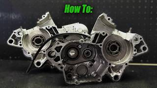 How to split cases on a kx125 engine - Engine Rebuild Pt. 2