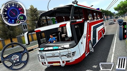 Coach Bus Simulator #5 FRANKFURT! - Android IOS gameplay Video#games 