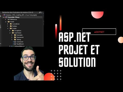 Asp.net Razor - La solution, les projets avec Visual studio  - 10/106