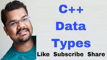Data Types in C++ | Primitive, User Defined, Derived Data Types in CPP | int, float, double, char