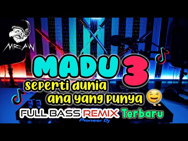 DJ DUGEM MADU TIGA PALING TERBAIK 2021 - GASS POOL GAK USAH SEWA2 LAGI • JUNGLE DUTCH FULL BASS class=