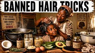 25 BANNED Hair Tricks Black Grandmothers Used on Wash Day (That Scientists Now Say Were Genius)