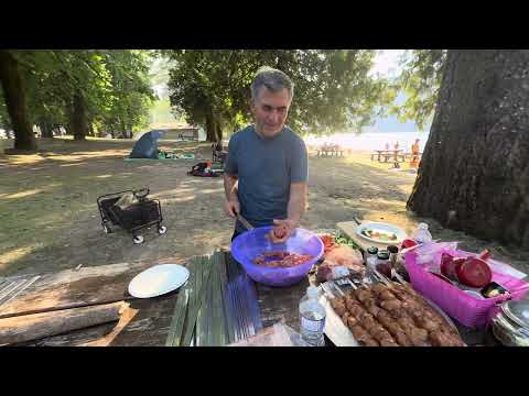 اجواء حلوه وعفويه ساوينا مشاوي انبسطو الولاد