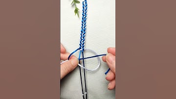 How to make a simple bracelet/pulsera #knot #crafts #diy #handmade#tutorial#stepbystep#macrame