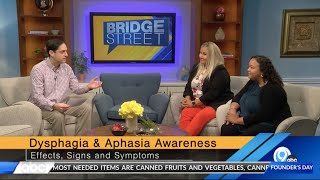 Aphasia and dysphagia awareness with Aging Advocates CNY and State of Mind Speech and Swallowing