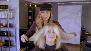 Textured Lob Haircut Tutorial | The Carly Cut