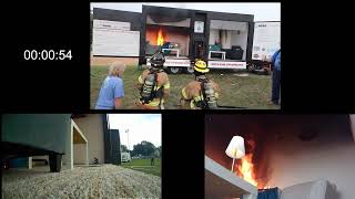 National Fire Sprinkler Association Live Burn Sprinkler Demonstration Master
