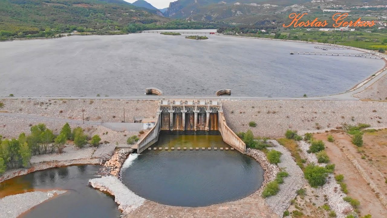 ΛΙΜΝΗ ΑΛΙΑΚΜΟΝΑ, ΑΓΙΑ ΒΑΡΒΑΡΑ, ΒΕΡΟΙΑ. ARTIFICIAL LAKE OF HALIACMON RIVER, VEROIA, GREECE