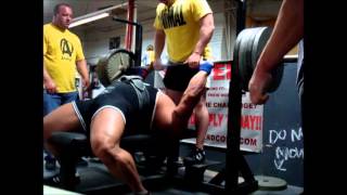 Eric Lilliebridge- 530lbs Raw Bench Paused 7-25-13