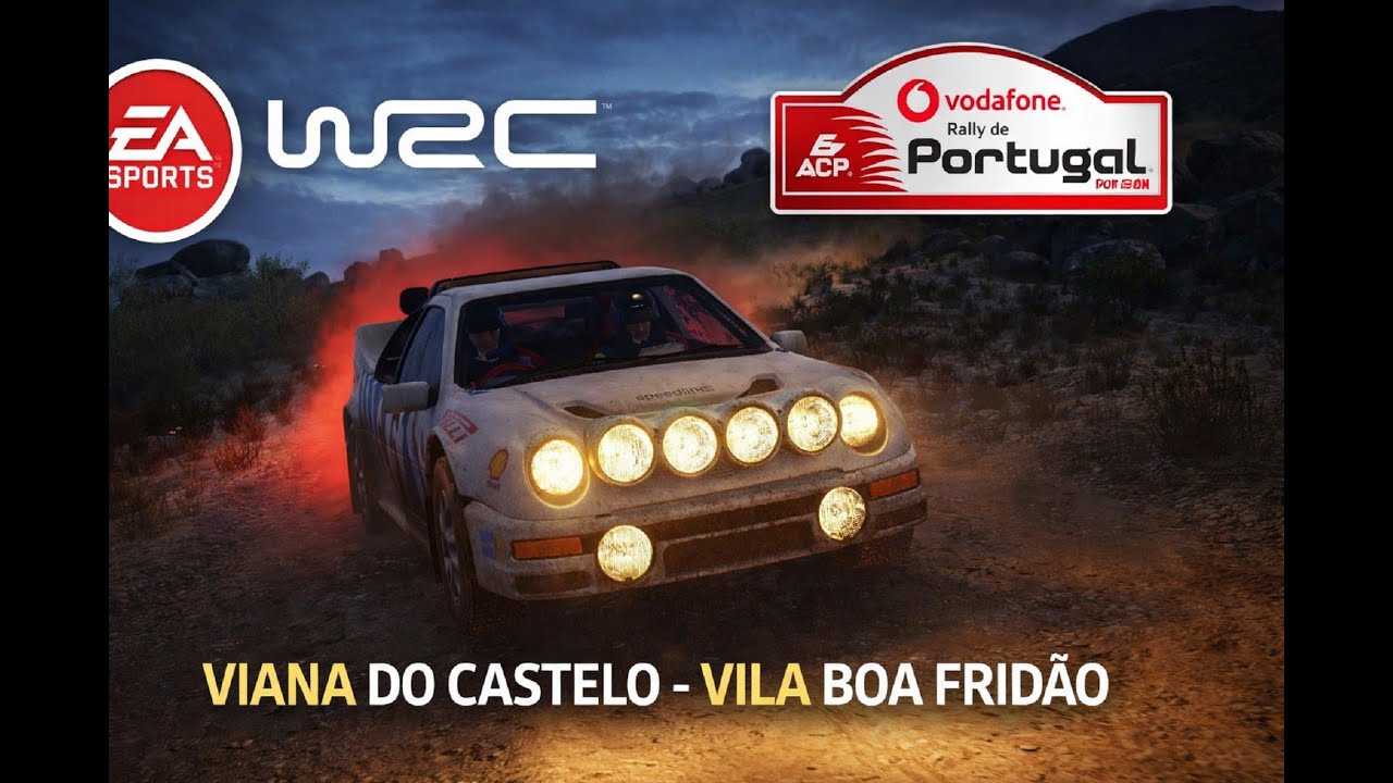 #32 EA Sports WRC Moments Vodafone Rally Portugal Better Late than Never Ford RS200