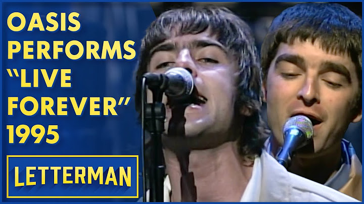 Live Forever TV show performance - TV Show performance video thumbnail