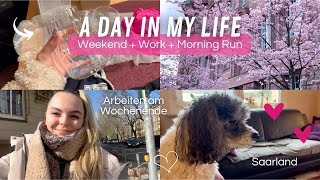 A DAY IN MY LIFE als Fitnessgirl, 6am RUN‍♀, Arbeiten am Wochenende, Travel Agent @kathrin.99