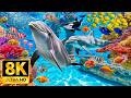 Underwater Paradise 8K 🐳 Colorful Reef Fish &amp; Marine Life - Stress and Anxiety Relief