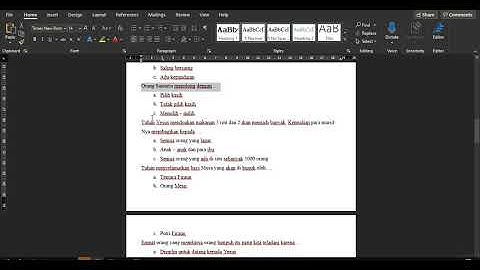 Memindahkan Soal Dari Word Ke Excel Untuk di Google Form