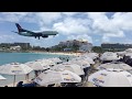 Delta 737-700 Landing in St. Martin