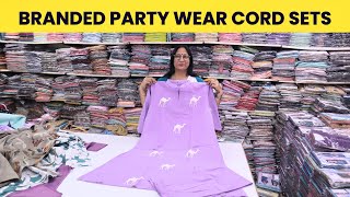 Branded Party Wear Cord Sets | Branded Cord Set In Wholesale | Cord Set Manufacturer