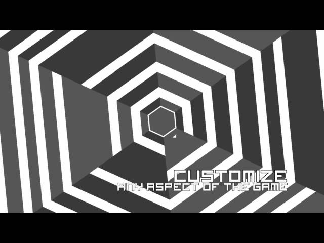 Игры под Android, для работы которых не нужен интернет.. Super Hexagon — настоящий хардкор.. Фото.