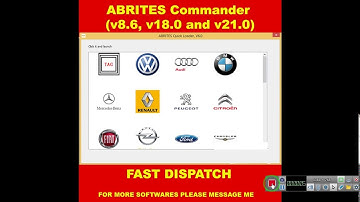 ABRITES Commander Software v8 6, v18 0 and v21 0 Multi Download 1