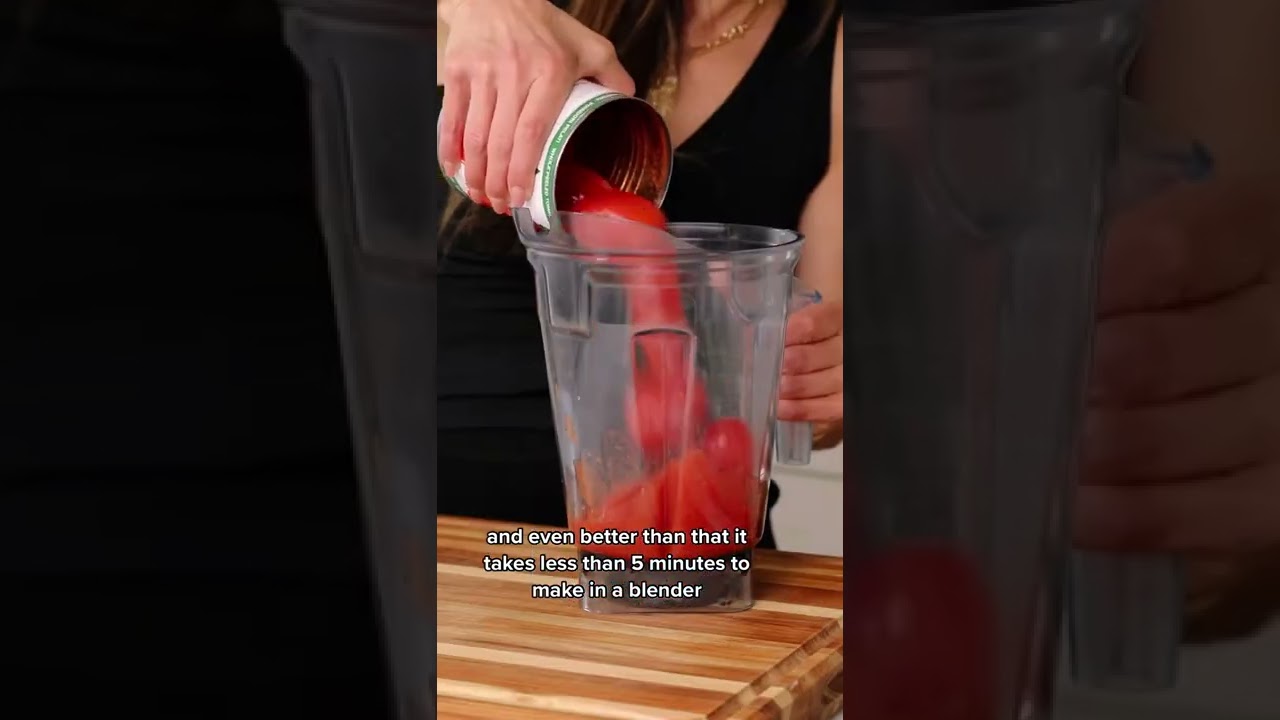 Quick & Easy Blender Salsa II Kalejunkie YouTube