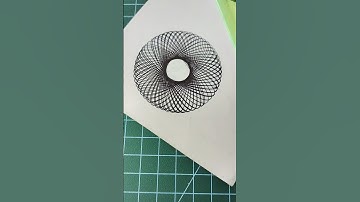 Spirograph art #shorts #spirograph #viral #art #drawing #diy #3dart